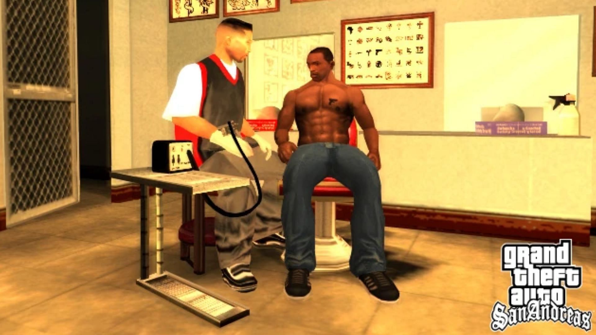 Customizability is an important feature in San Andreas (Image via Rockstar Games)